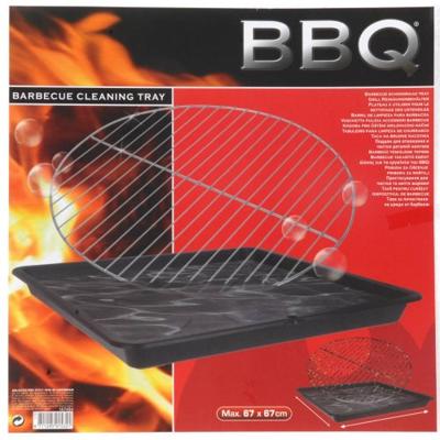 BBQ schoonmaak tray 67x67cm