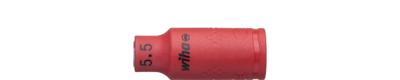 Wiha 246225 Dopsleutelinzet geïsoleerd 1/4" buitenzeskant 5.5 mm x 42 mm - 43090