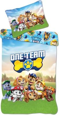 Paw Patrol One Team peuterdekbedovertrek - 100 x 135 cm Paw Patrol One Team peuterdekbedovertrek - 100 x 135 cm