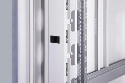 Digitus DN-19 42U-8/12-1 19inch-patchkast (b x h x d) 800 x 2053 x 1200 mm 42 HE Grijs, Grijs-wit (RAL 7035)