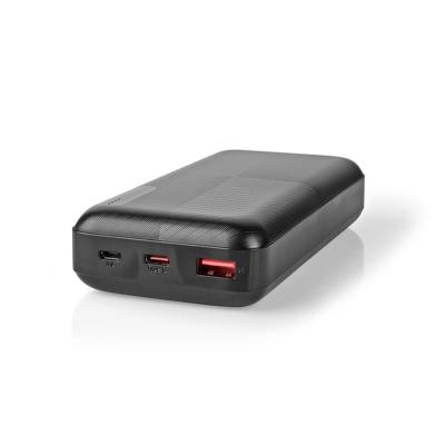 Powerbank | 20000 mAh | 2x 3.0 A | Outputs: 2 | Output: 1x USB-A / 1x USB-C | Inputs: 1x Micro USB / 1x USB-C | PD2.0 18W | Lithium-Polymeer Powerbank | 20000 mAh | 2x 3.0 A | Outputs: 2 | Output: 1x USB-A / 1x USB-C | Inputs: 1x Micro USB / 1x USB-C | PD2.0 18W | Lithium-Polymeer