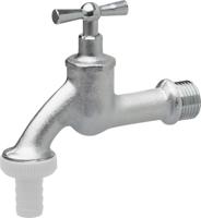 Cornat Messing Aftapkraan 1/2 Chroom-Mat - FLOR92590 - thumbnail