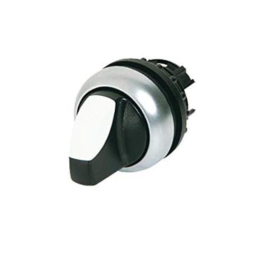 Eaton 216865 M22-WK Keuzetoets Kunststof frontring Knevel Zwart 1 stuk(s)