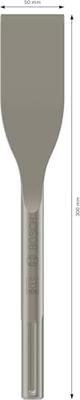 Bosch Accessoires Tegelbeitel SDS-max 300 x 50 mm 1st - 2608690098