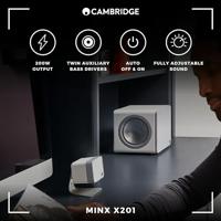 Cambridge Audio: MINX X201 Subwoofer - Wit - thumbnail
