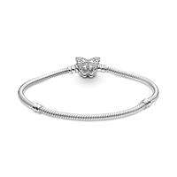 Pandora 590782C01 Armband Moments Butterfly zilver-zirconia 17 cm - thumbnail