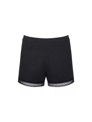 Dames GO Ribbed Short - Katoenen slaapshort