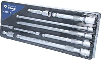 Brilliant Tools BT020009 BT020009 Dopsleutelverlenging Aandrijving 1/4 (6.3 mm), 3/8 (10 mm), 1/2 (12.5 mm) 1 stuk(s) Brilliant Tools BT020009 BT020009 Dopsleutelverlenging Aandrijving 1/4 (6.3 mm), 3/8 (10 mm), 1/2 (12.5 mm) 1 stuk(s)