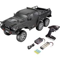 Reely FreeMen 2.0 6x6 1:10 Brushed RC auto Elektro Crawler 6WD 100% Premium RtR 2,4 GHz Incl. accu, oplader en batterijen voor de zender - thumbnail