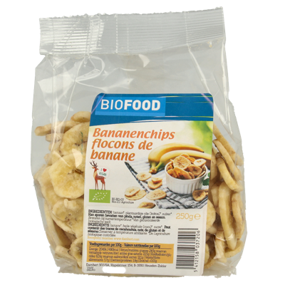 Biofood Bananenchips bio 250 Gram