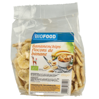 Biofood Bananenchips bio 250 Gram - thumbnail