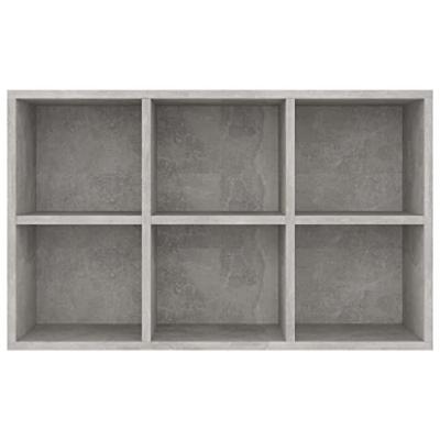 Boekenkast/dressoir 66x30x97,8 cm spaanplaat betongrijs Boekenkast/dressoir 66x30x97,8 cm spaanplaat betongrijs