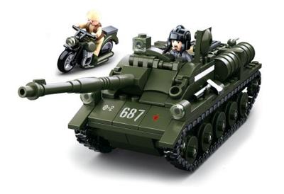 Sluban WWII - Russian Fighting Tank (M38-B0687)