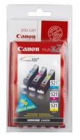 Canon CLI-521 kleuren value pack - thumbnail