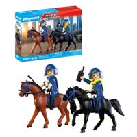 PLAYMOBIL City Action politie te paard 71877 - thumbnail