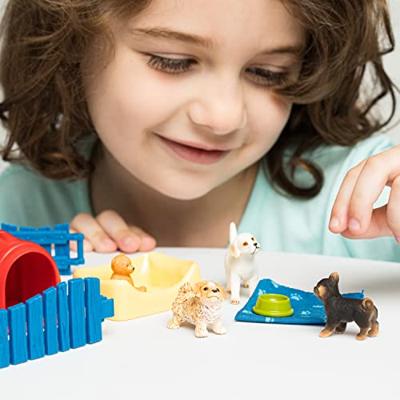 Schleich puppy verzorgingset 9-delig