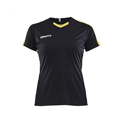 Craft 1905567 Progress Contrast Jersey W - Black/Yellow - XXL Craft 1905567 Progress Contrast Jersey W - Black/Yellow - XXL