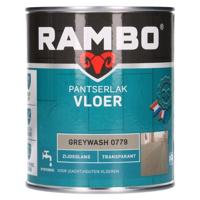 Rambo Pantserlak Vloer Transparant Zijdeglans - 750 ml Greywash - thumbnail