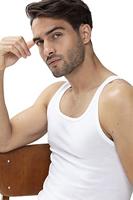 Heren Mouwloos shirt - Noblesse - 100% katoenen ondershirts zonder mouwen - thumbnail