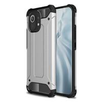 Lunso - Armor Guard backcover hoes - Xiaomi Mi 11 - Zilver - thumbnail