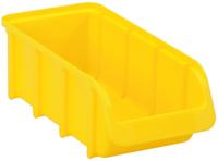 Hünersdorff "pp" lagerbox storage boxes yellow gr.2 102x216x74mm - thumbnail