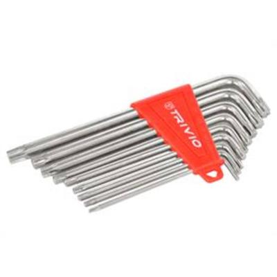 Trivio - fietsgereedschap torx sleutelset t10/15/20/25/27/30/40/45/50