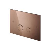 Hotbath Cobber bedieningspaneel geschikt voor Geberit UP320 17 x 25 x 0,4 cm, geborsteld koper PVD - thumbnail