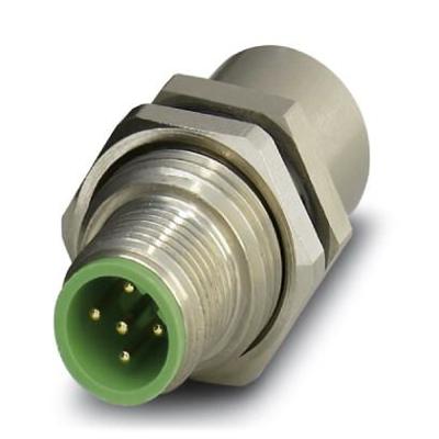 Phoenix Contact 1551684 Sensor/actuator inbouwconnector M12 Aantal polen (sensoren): 5 Adapter, inbouw 1 stuk(s) Piece