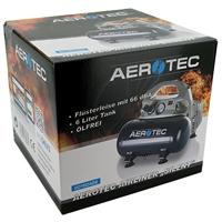Aerotec Compressor | 70 l/min 8 bar | 0,3 kW 230 V 50 Hz | 6 l | 1 stuk - 20160426 20160426 - thumbnail