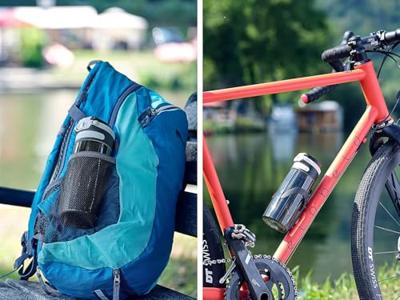 Leifheit 3261 Flip Tritan Drinkfles 550 ml Zwart Leifheit 3261 Flip Tritan Drinkfles 550 ml Zwart