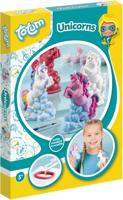 Intro Unicorns knutsel set maak met gips unicorns en beschilder ze - thumbnail