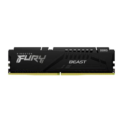 Kingston Beast Black XMP Werkgeheugenmodule voor PC DDR5 128 GB 4 x 32 GB 5600 MHz 288-pins DIMM KF556C40BBK4-128