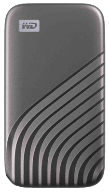 Western Digital My Passport 4 TB Externe SSD harde schijf USB-C Grijs WDBAGF0040BGY-WESN Western Digital My Passport 4 TB Externe SSD harde schijf USB-C Grijs WDBAGF0040BGY-WESN