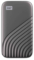 Western Digital My Passport 4 TB Externe SSD harde schijf USB-C Grijs WDBAGF0040BGY-WESN - thumbnail