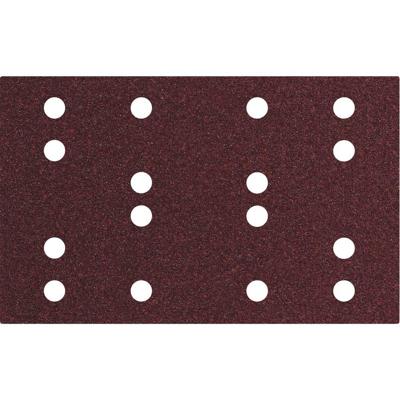 Metabo 635194000 Zelfklevende bladen 80 x 133 mm, P 120, 16 gaten, met klittenbandbevestiging (SRA)