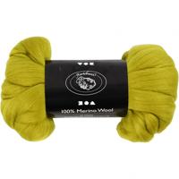 Creativ Company Merino wol, dikte 21 my, lemon, 100 gr/ 1 doos - thumbnail