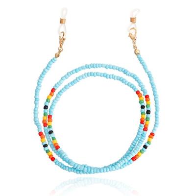 Deja Jewels Lichtblauw Bohemian Koord voor Zonnebril of Leesbril Deja Jewels Lichtblauw Bohemian Koord voor Zonnebril of Leesbril