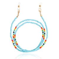 Deja Jewels Lichtblauw Bohemian Koord voor Zonnebril of Leesbril - thumbnail