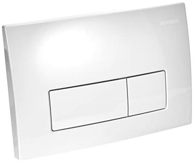 Drukplaat Geberit Delta 50 Mechanisch Frontbediening Wit - thumbnail