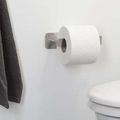 Toiletrolhouder Tiger Colar L Vorm Geborsteld RVS - thumbnail
