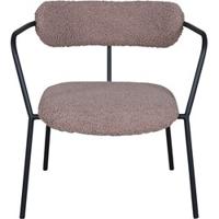 Nohr Fauteuil 'Traver' Teddy, kleur Bruin - thumbnail