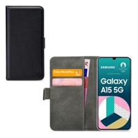 Mobilize Classic Gelly Wallet Book Case Samsung Galaxy A15 4G/5G Black - thumbnail