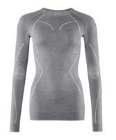 Falke Wool-Tech Longsleeve Thermoshirt Dames Grey-Heather XL - thumbnail