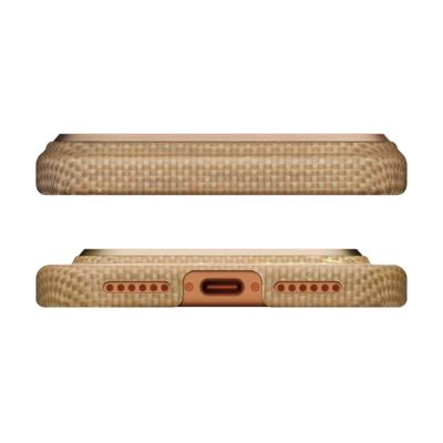 Pitaka Ultra slim case iPhone 17 Pro - Golden Glint Pitaka Ultra slim case iPhone 17 Pro - Golden Glint