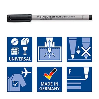 Staedtler Lumocolor 316, OHP-marker, non permanent, 0,6 mm, groen Staedtler Lumocolor 316, OHP-marker, non permanent, 0,6 mm, groen