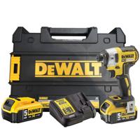 DEWALT DCF887P2-QW Accu Slagschroevendraaier 18V XR - Inclusief 2x 5.0Ah Accu, Lader en Koffer - thumbnail