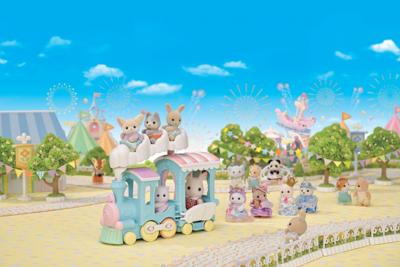 Sylvanian Families wolken regenboogtrein 5702