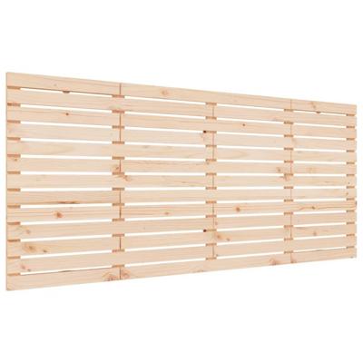 Hoofdbord wandmontage 166x3x91,5 cm massief grenenhout