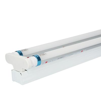 LED TL armatuur 150cm dubbel - T8 (G13) - 50 Watt 7000 lumen (140lm/W) - 3000K Warm wit (830) - Flikkervrij - IP20 Stofdicht