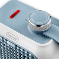 Delonghi HFX10B03.LB Keramische Ventilatorkachel 360W Blauw/Wit - thumbnail